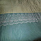 Постельное бельё и подушки в бирюзовых тонах