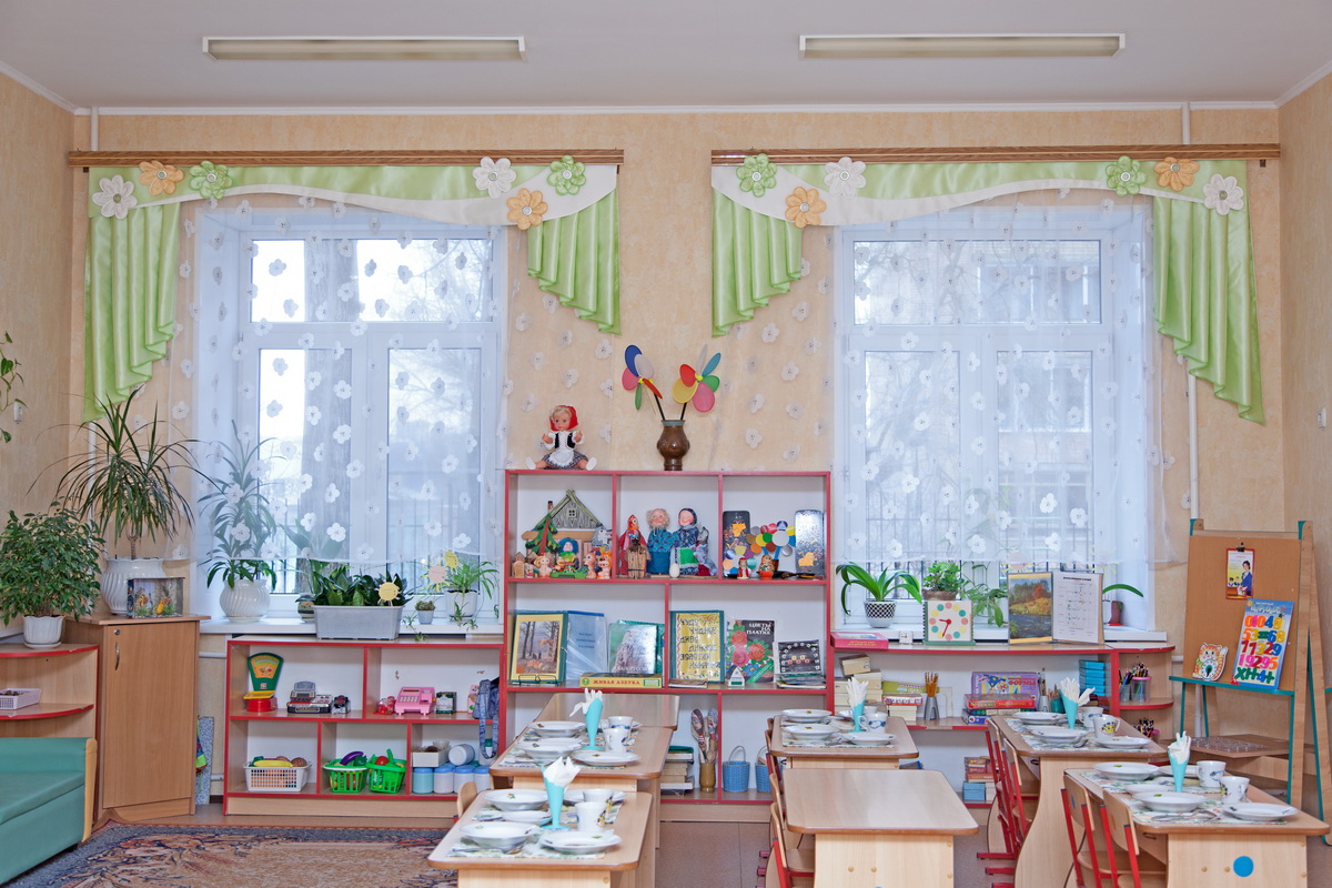 Дизайн штор в детских садах от Вельвет-ПРО