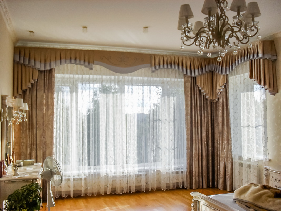 Дизайн штор для гостиной: 150 + фото примеров и идей оформления