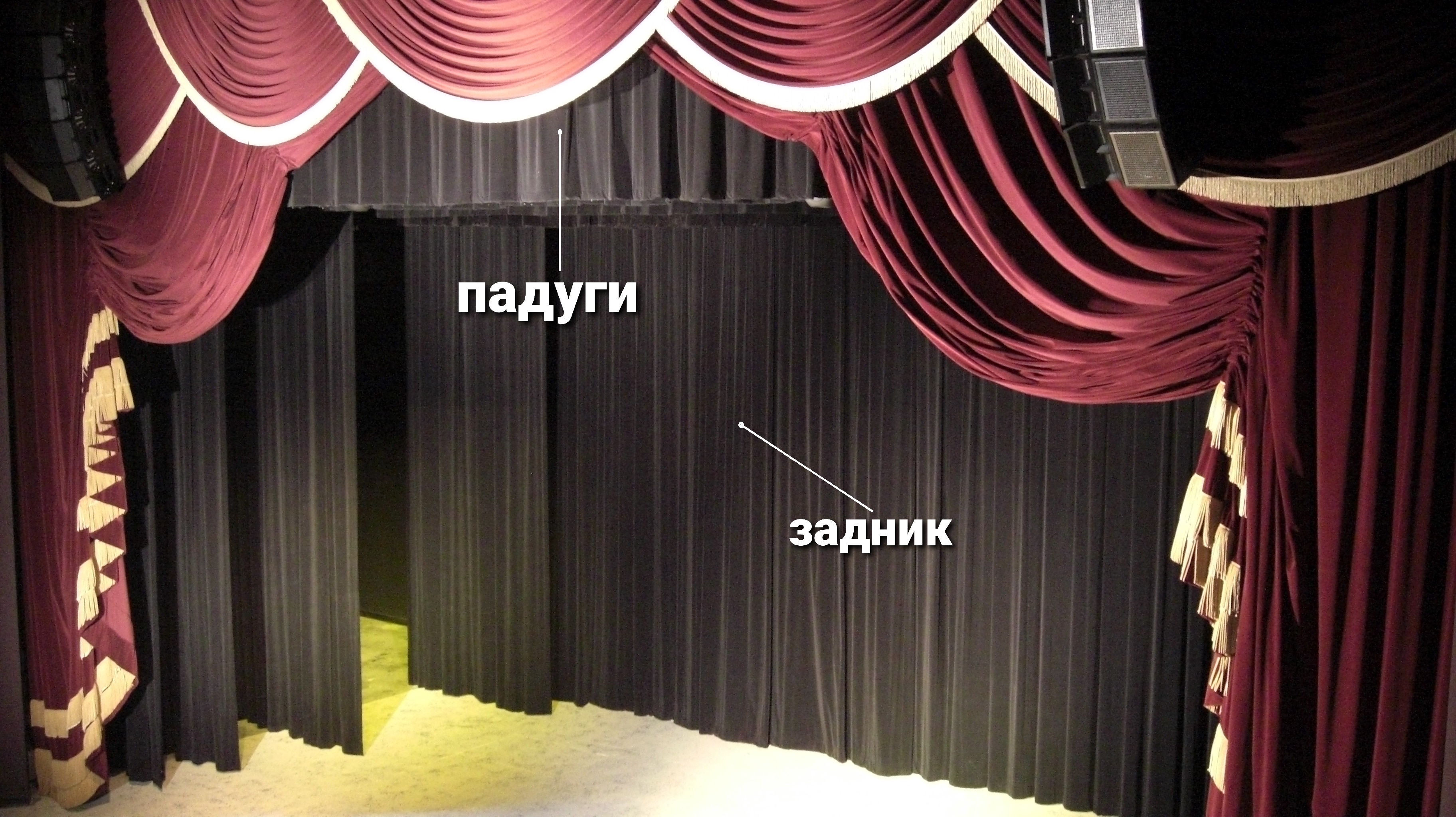 Театральные шторы