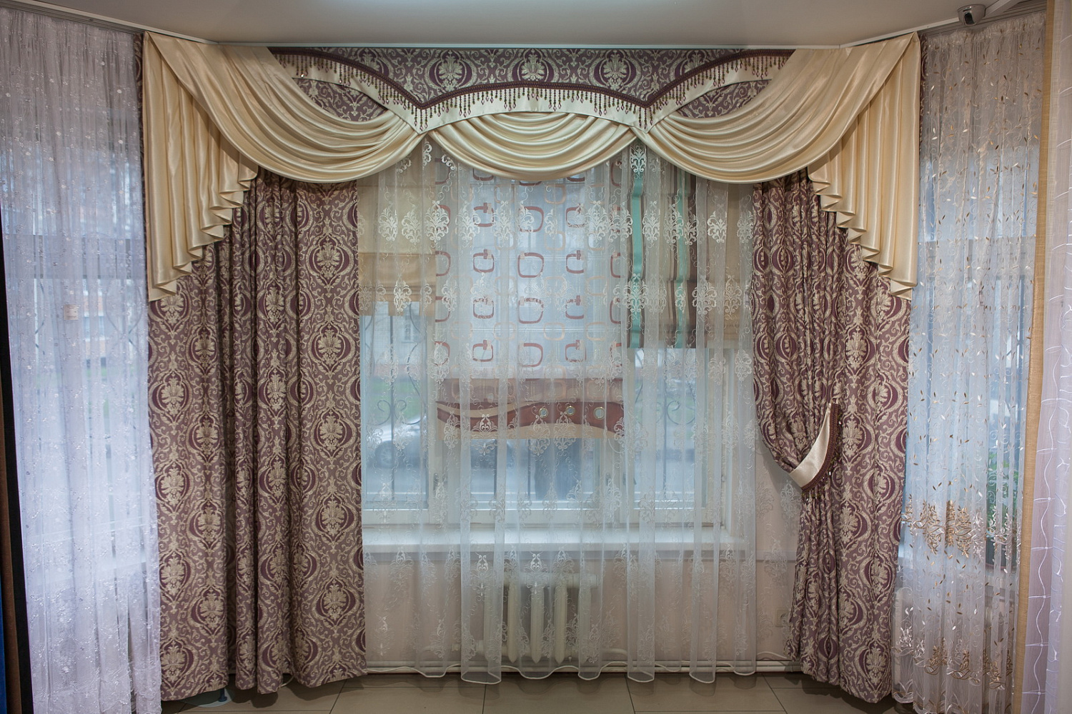 Проект текстиля для шикарной 8-ми комнатной квартиры